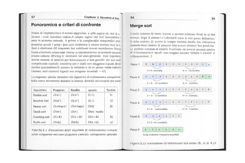Tabella delle complessità algoritmiche