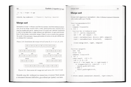 Pagina dedicata al merge sort